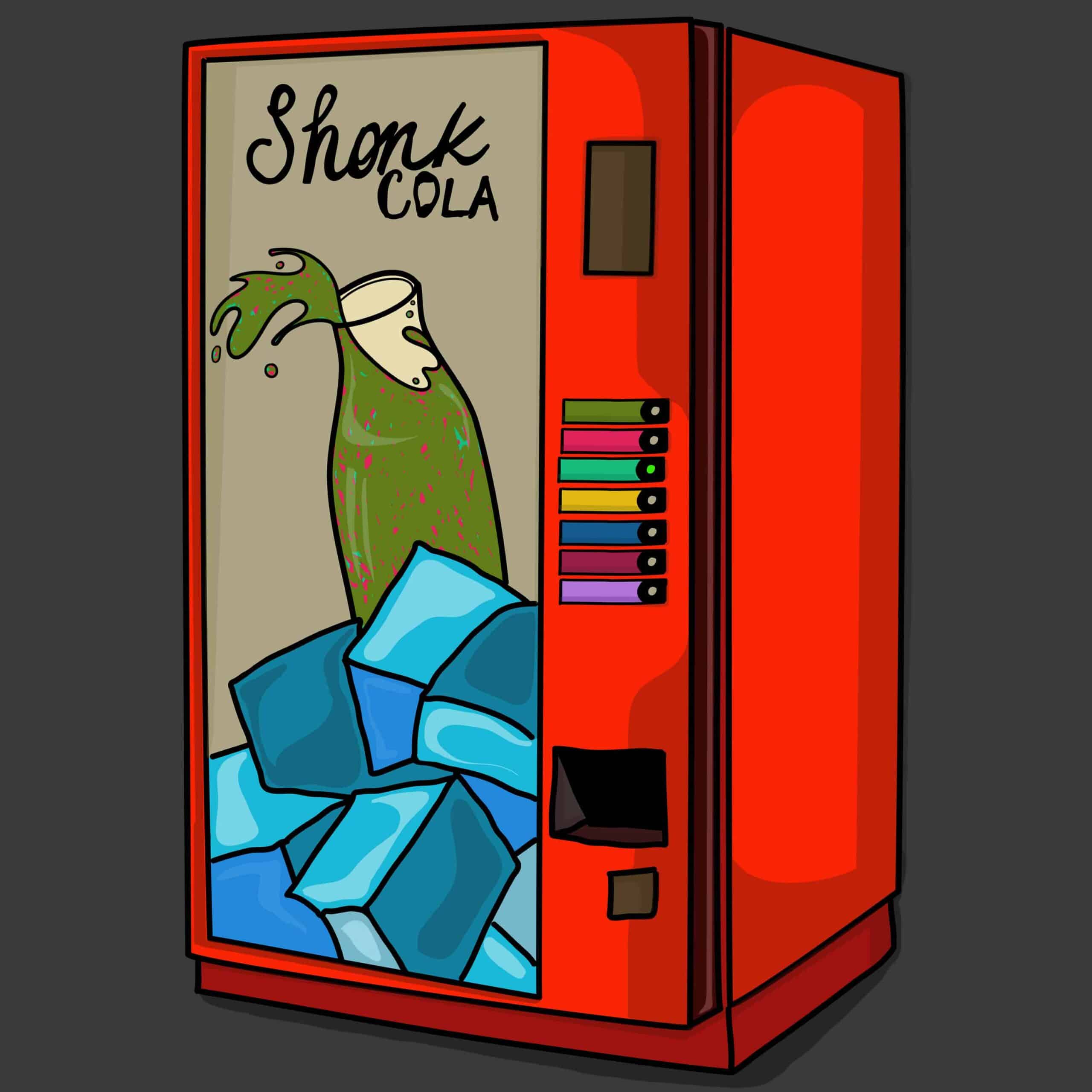 Shonk Cola Vending Machine - ShonkyNFT